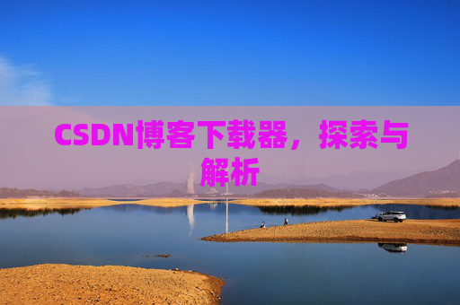 CSDN博客下载器，探索与解析
